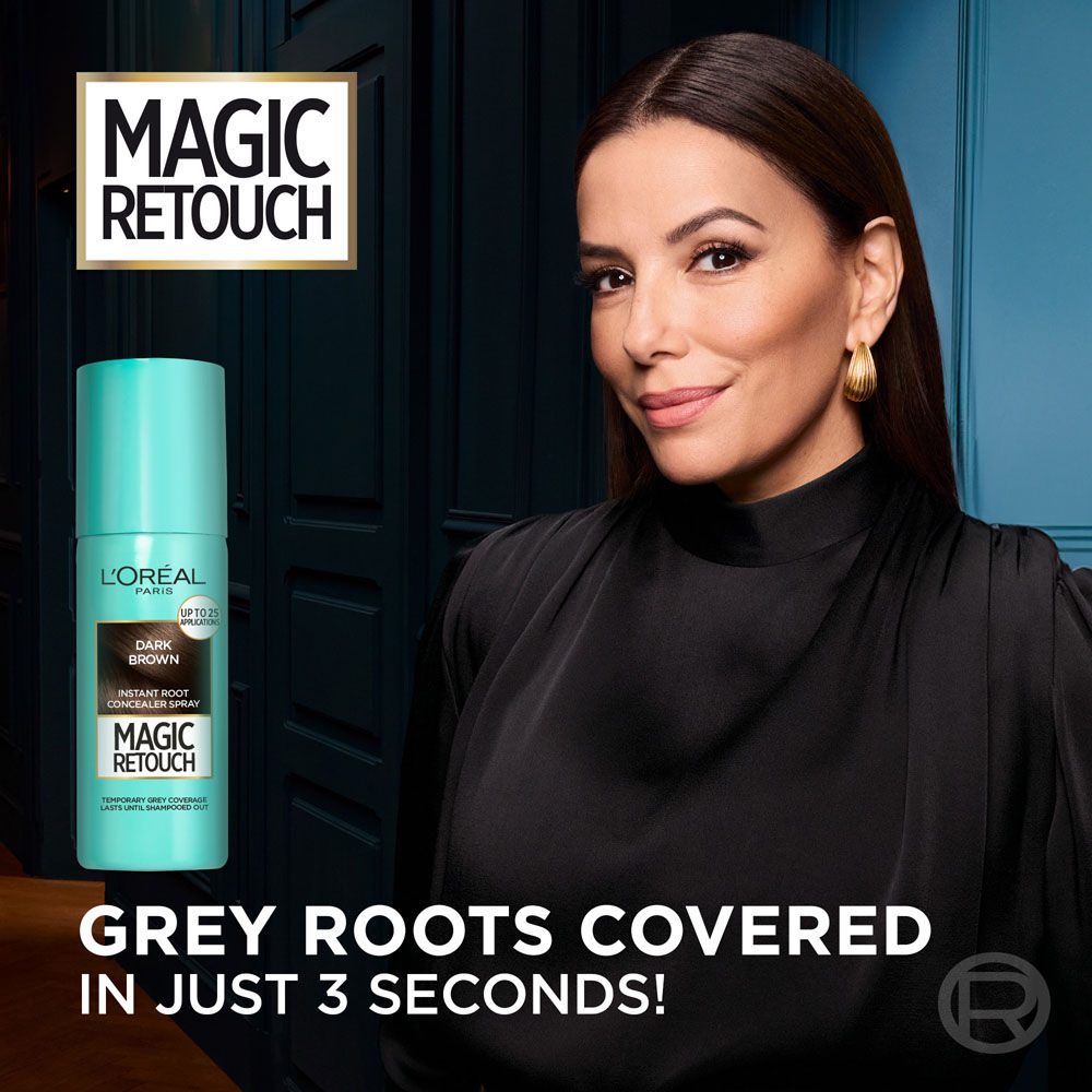 L'Oreal Paris Magic Retouch Instant Root Concealer Hair Color - 2 Dark Brown, 75ml Buy at Indicrest Image 2