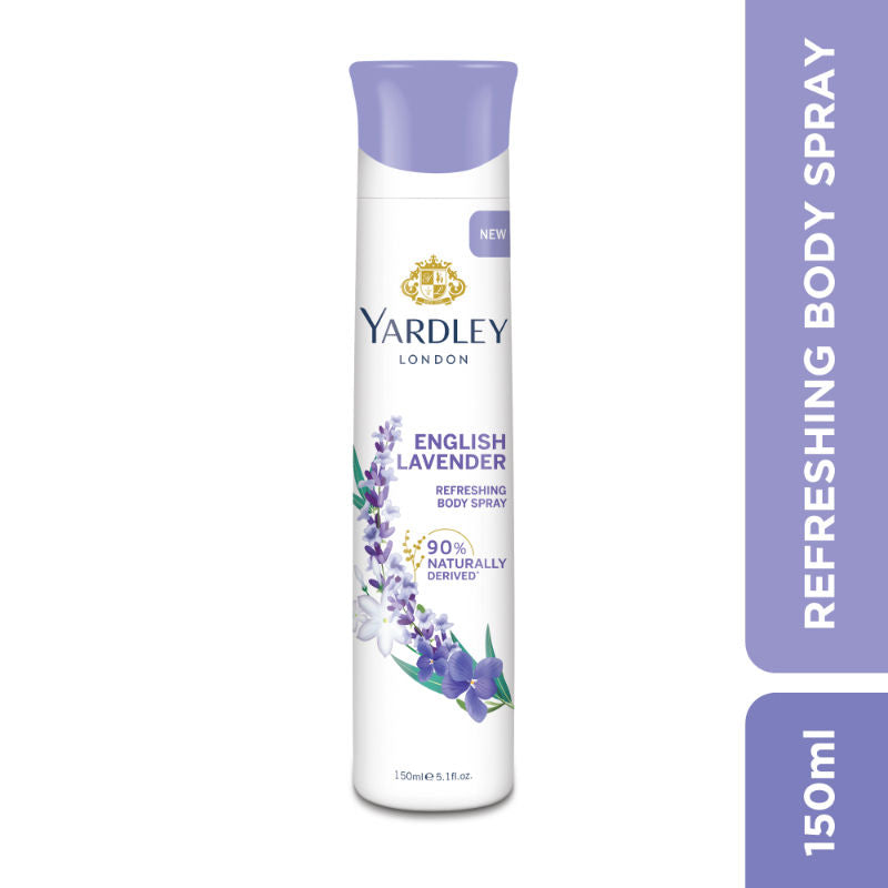 Yardley London - English Lavender Body Spray For Women, 150ml Buy at Indicrest