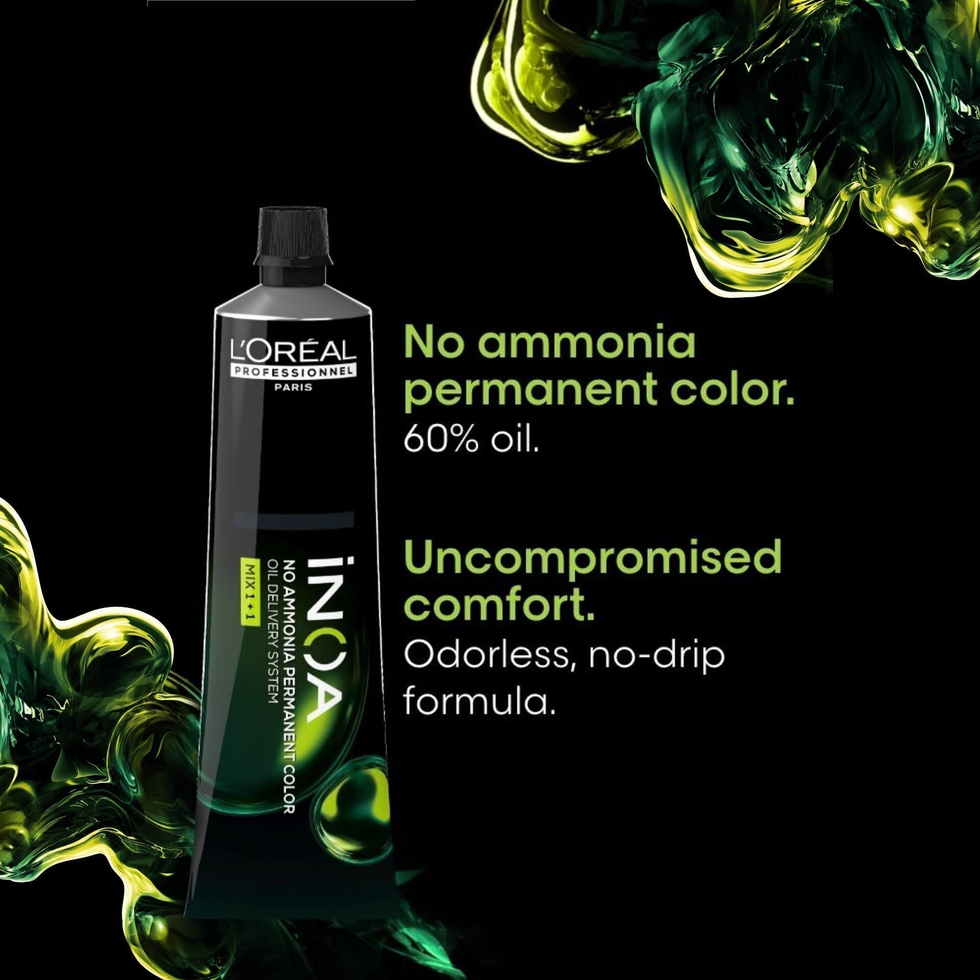 L'Oreal  Professionnel Paris - 4.35 Golden Mahogany Brown - Inoa Ammonia Free Permanent Colour - Mix 1:1 - (60g) - Indicrest Buy at Indicrest Image 7