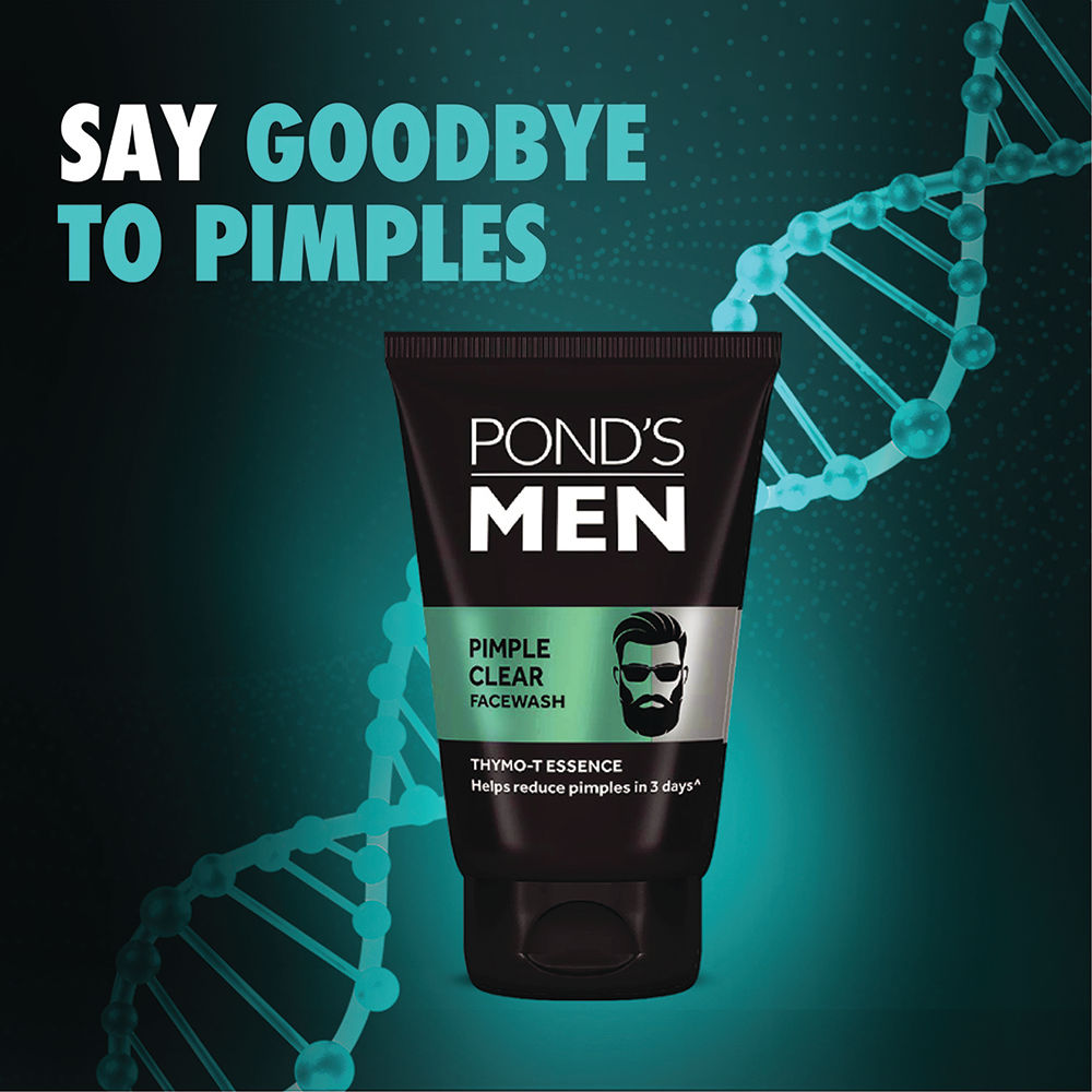 Pond’s Men Pimple Clear Facewash Reduces Pimples In 3 Days Specially For Men, 100g Buy at Indicrest Image 3