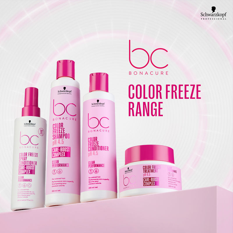 Schwarzkopf Professional Bonacure pH 4.5 Color Freeze Treatment, 200ml Buy at Indicrest Image 14