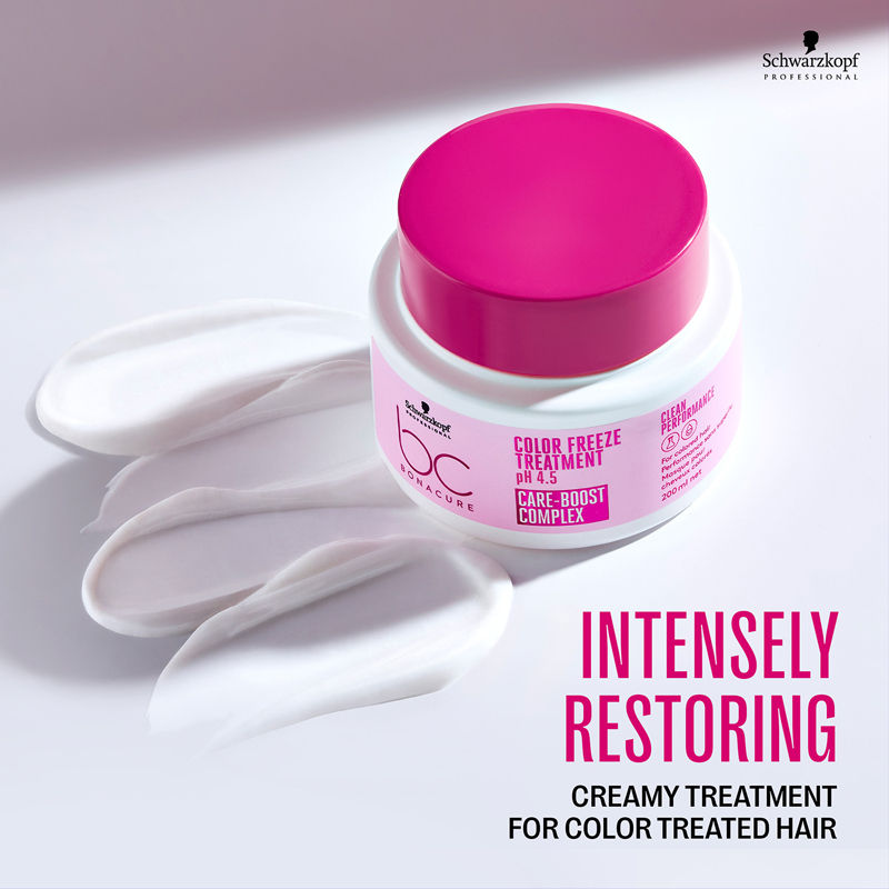 Schwarzkopf Professional Bonacure pH 4.5 Color Freeze Treatment, 200ml Buy at Indicrest Image 3