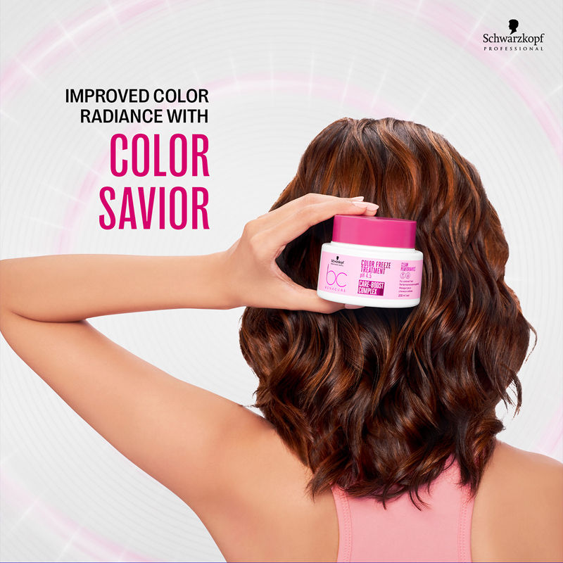 Schwarzkopf Professional Bonacure pH 4.5 Color Freeze Treatment, 200ml Buy at Indicrest Image 5