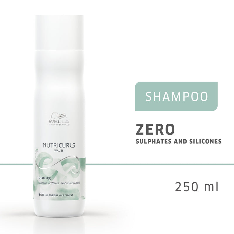 Wella Professionals Nutricurls Sulphate Free Shampoo, 250ml Buy at Indicrest
