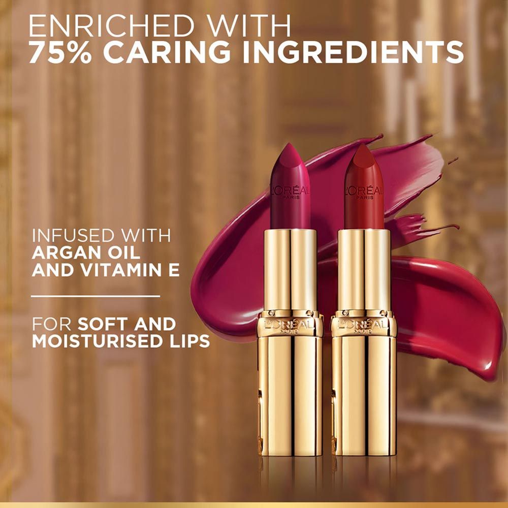 L'Oreal Paris Color Riche Satin Lipstick - 540 Nu Unstoppable, 4g Buy at Indicrest Image 6
