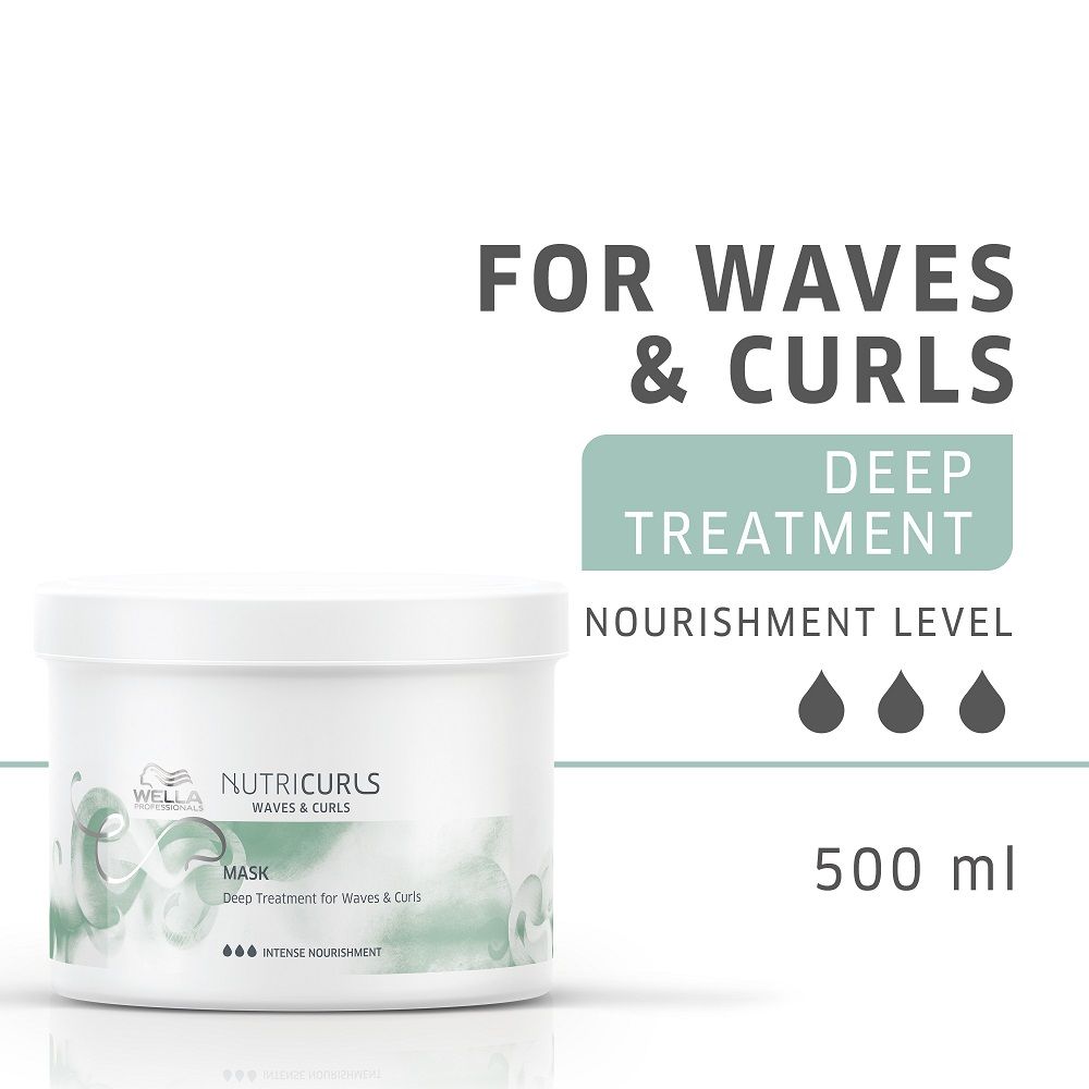 Wella Professionals Nutricurls Deep Treatment For Waves & Curls, 500ml Buy at Indicrest Image 2