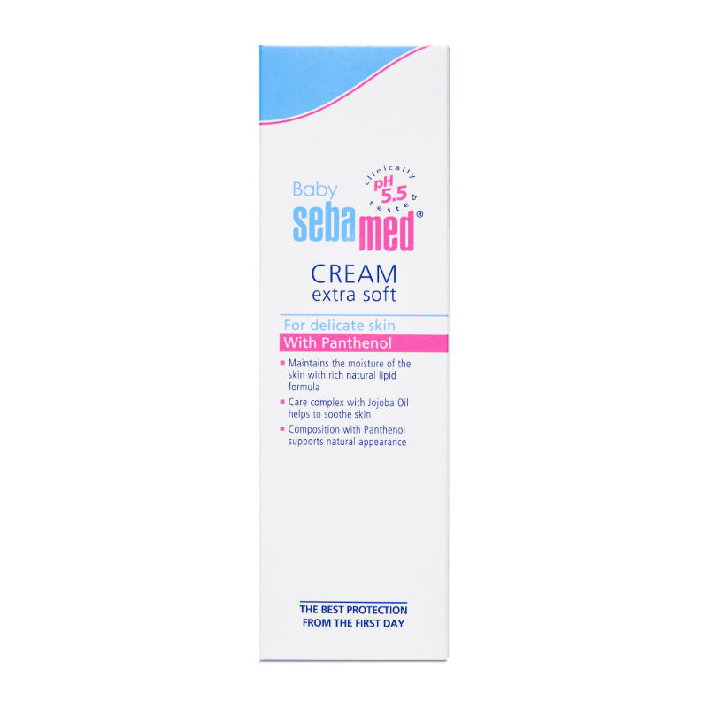 Sebamed Baby Cream Extra Soft, PH 5.5, Panthenol And Jojoba Oil, Clinically Tested, ECARF Approved, 50ml Buy at Indicrest Image 2