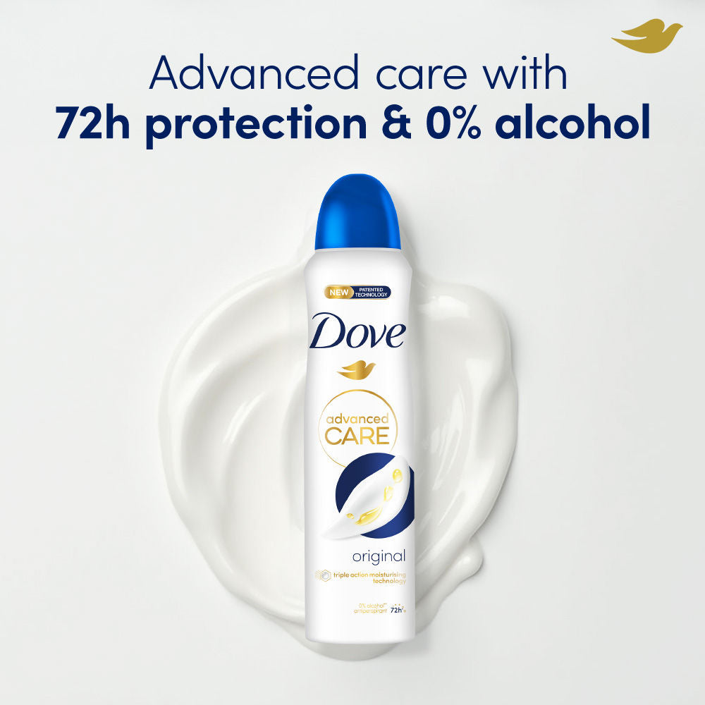 Dove Original Deodorant Long-Lasting Body Spray Moisturising Cream For Women, 150ml Buy at Indicrest Image 6