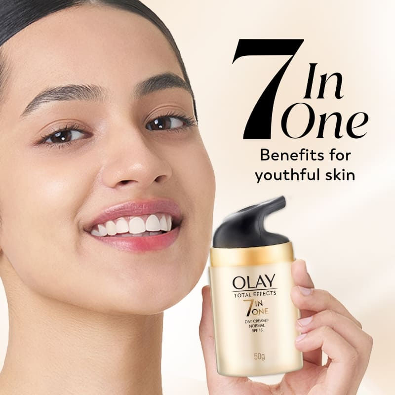 Olay Total Effects Day Cream With Spf 15, Fights 7 Signs Of Ageing With Niacimide, 50g Buy at Indicrest Image 3