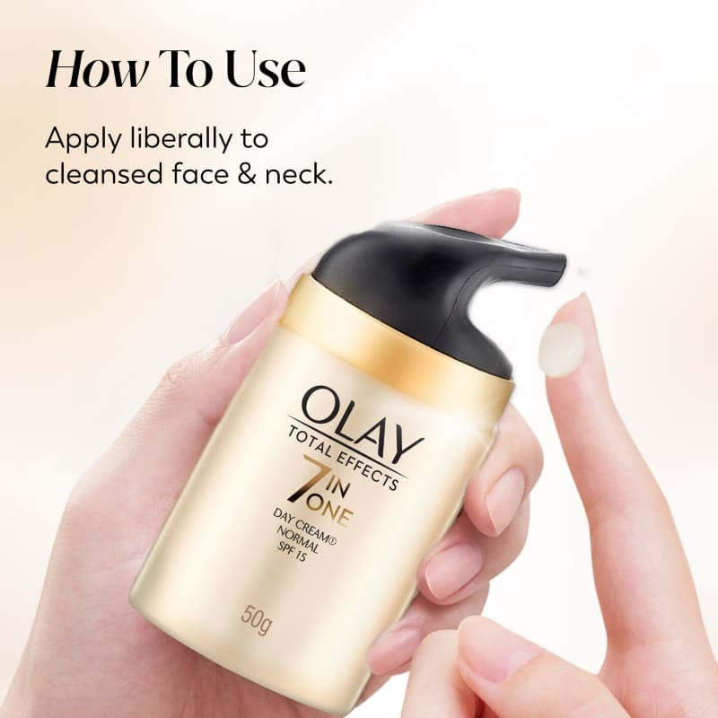 Olay Total Effects Day Cream With Spf 15, Fights 7 Signs Of Ageing With Niacimide, 50g Buy at Indicrest Image 8