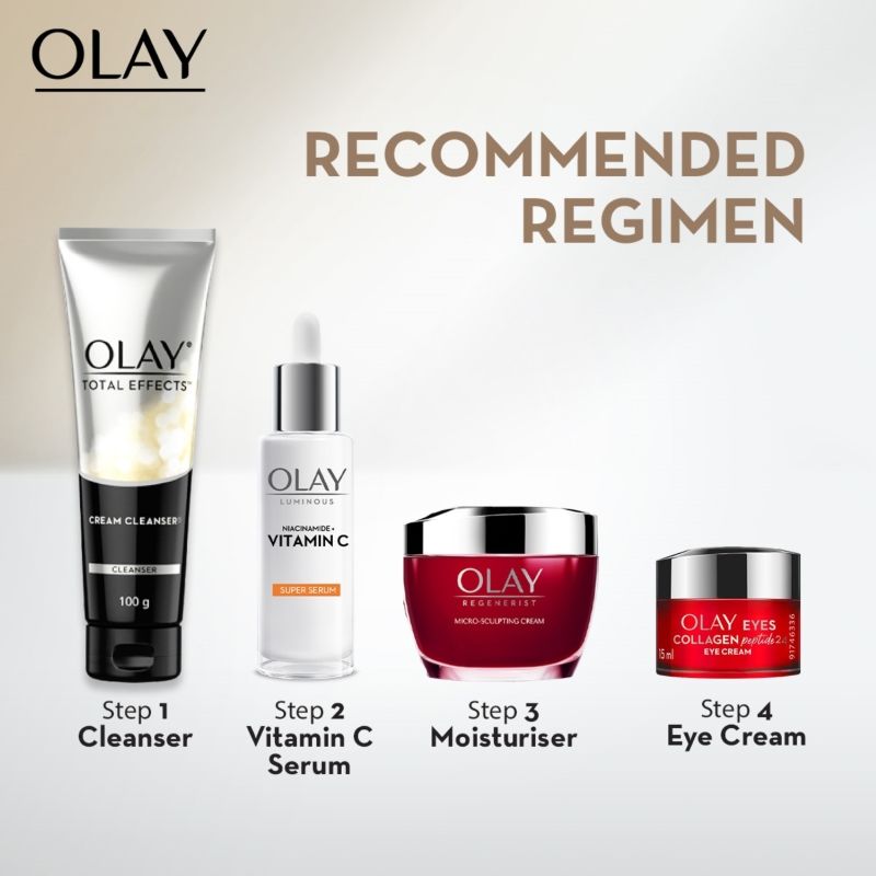 Olay Total Effects Foaming Cleanser & Face Wash, Fights 7 Signs of Ageing With Green Tea Extracts, 100g Buy at Indicrest Image 6