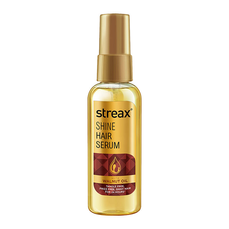 Streax Hair Serum With Walnut Oil For Dry & Frizzy Hair, 50ml Buy at Indicrest Image 8