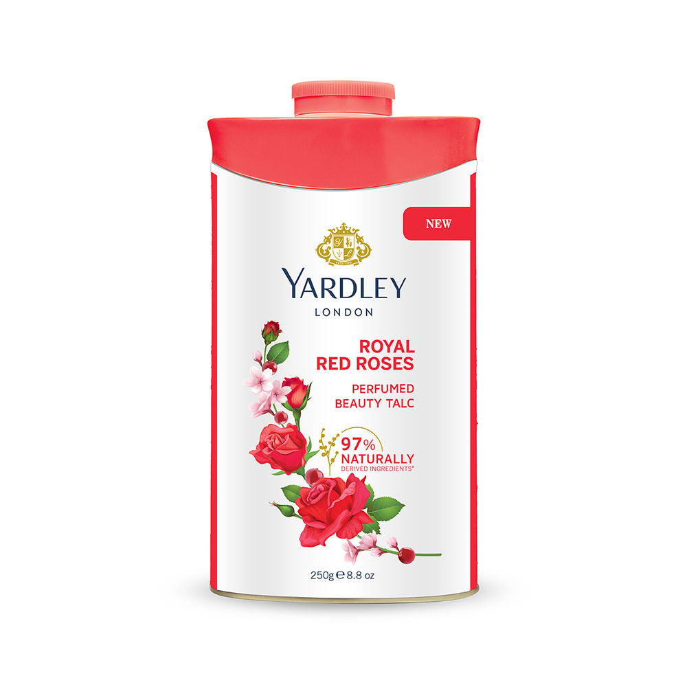 Yardley London Red Roses Talc, 250g Buy at Indicrest Image 2