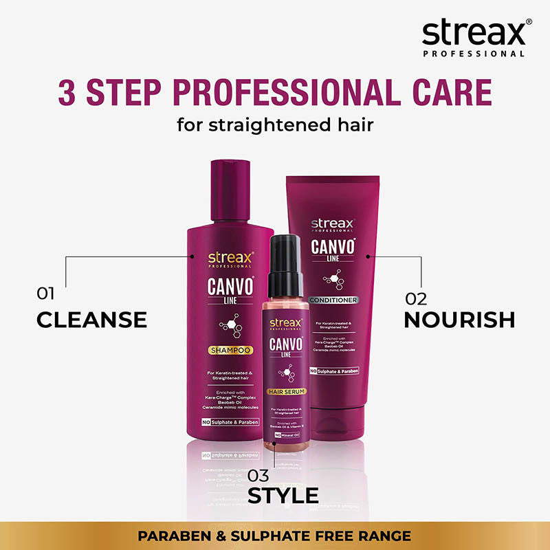 Streax Professional Canvoline Shampoo, 500ml Buy at Indicrest Image 6