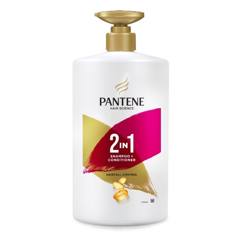 Pantene 2 In 1 Advanced Hairfall Control Shampoo + Conditioner, 1 Litre Buy at Indicrest Image 2