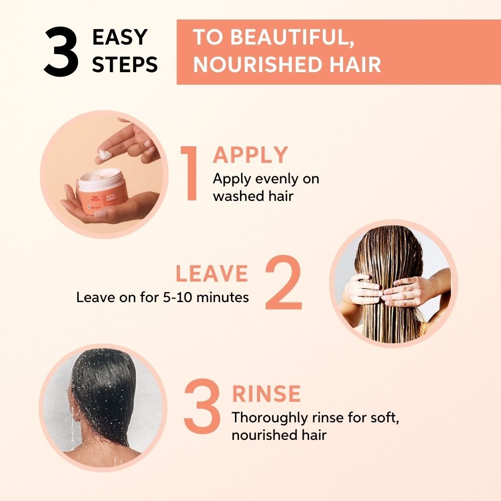Wella Professionals Invigo Nutri Enrich Hair Mask For Dry, Frizzy & Damaged Hair With Goji Berry, 150ml Buy at Indicrest Image 7