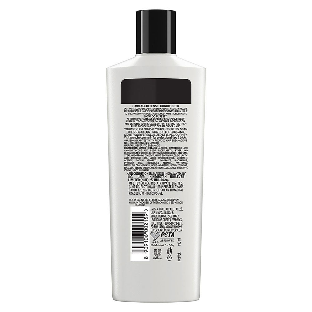 TRESemme Hair Fall Defence Conditioner with Keratin Protein Deep Conditions Damaged Hair, 190ml Buy at Indicrest Image 10