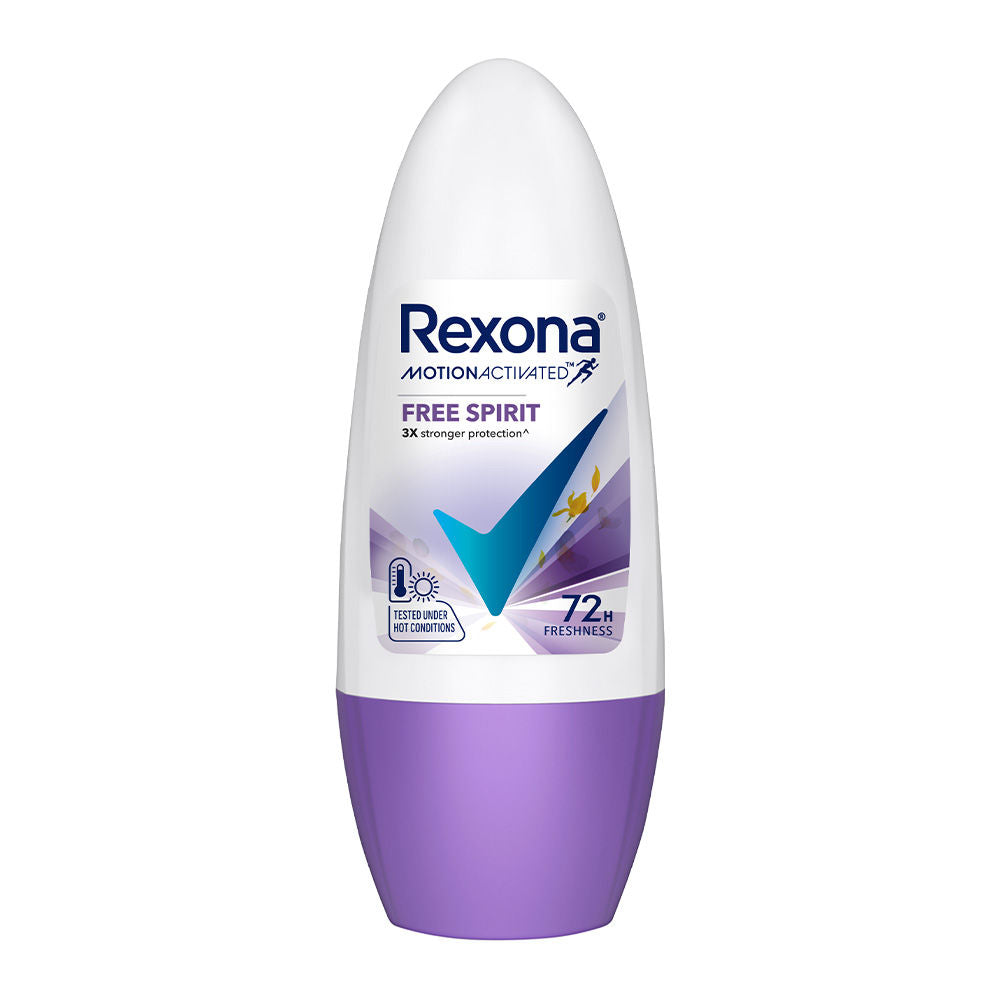 Rexona Free Spirit Roll-On Deodorant For Women, 45ml Buy at Indicrest Image 2