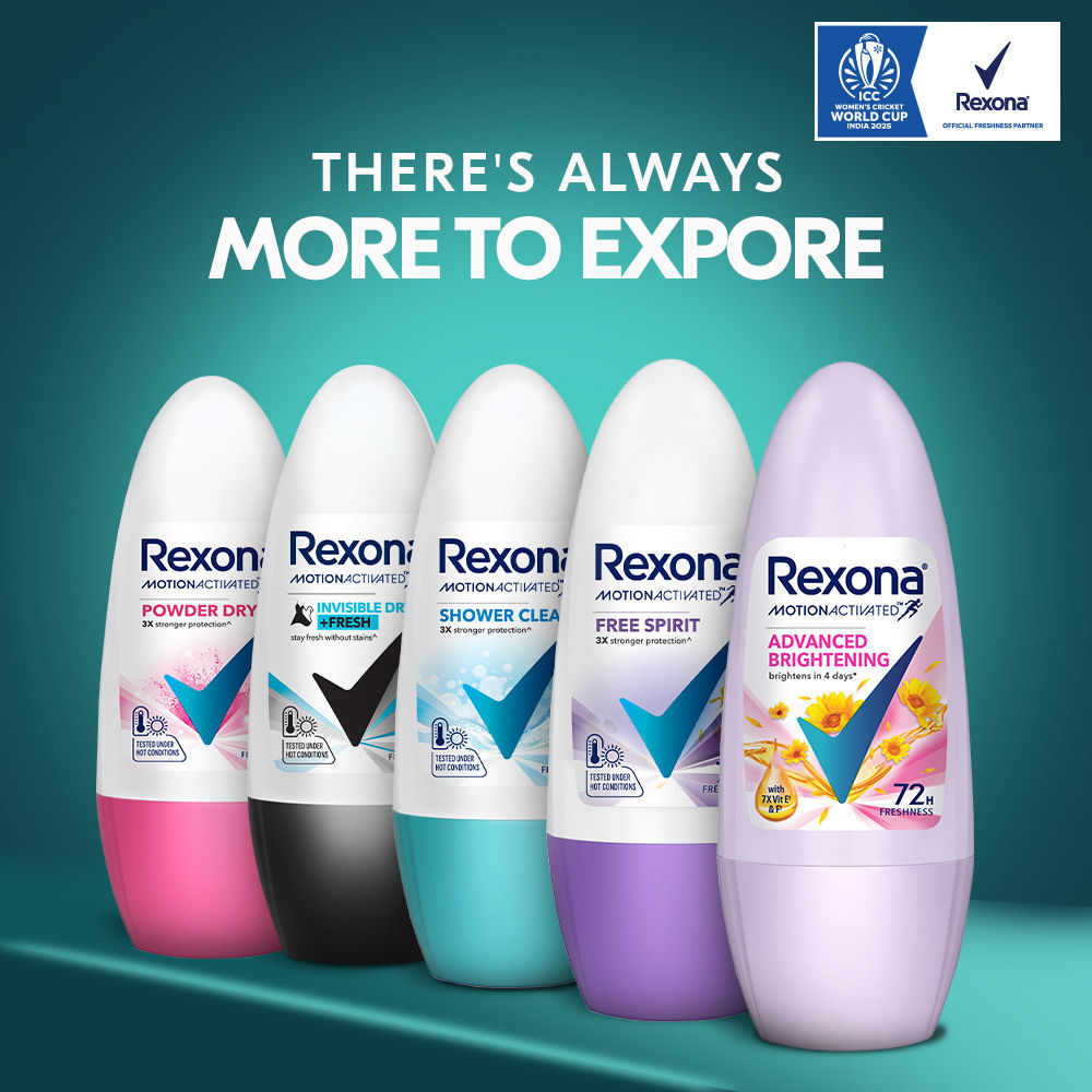 Rexona Advanced Brightening Roll-On Deodorant For Women, 45ml Buy at Indicrest Image 9