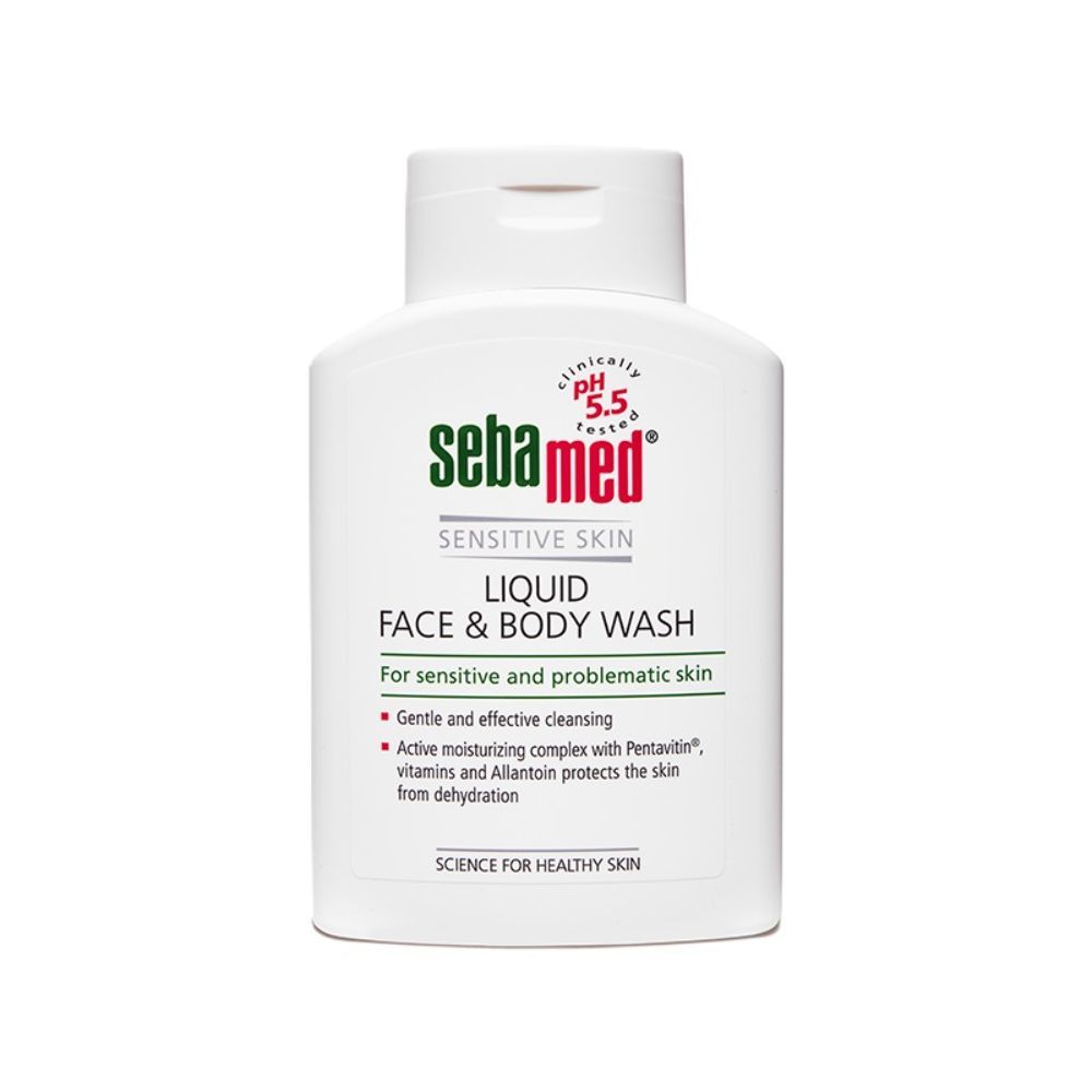 Sebamed Liquid Face & Body Wash, PH 5.5, Soap Free, Sensitive Skin, Active Moisturising Complex, 200ml Buy at Indicrest Image 8