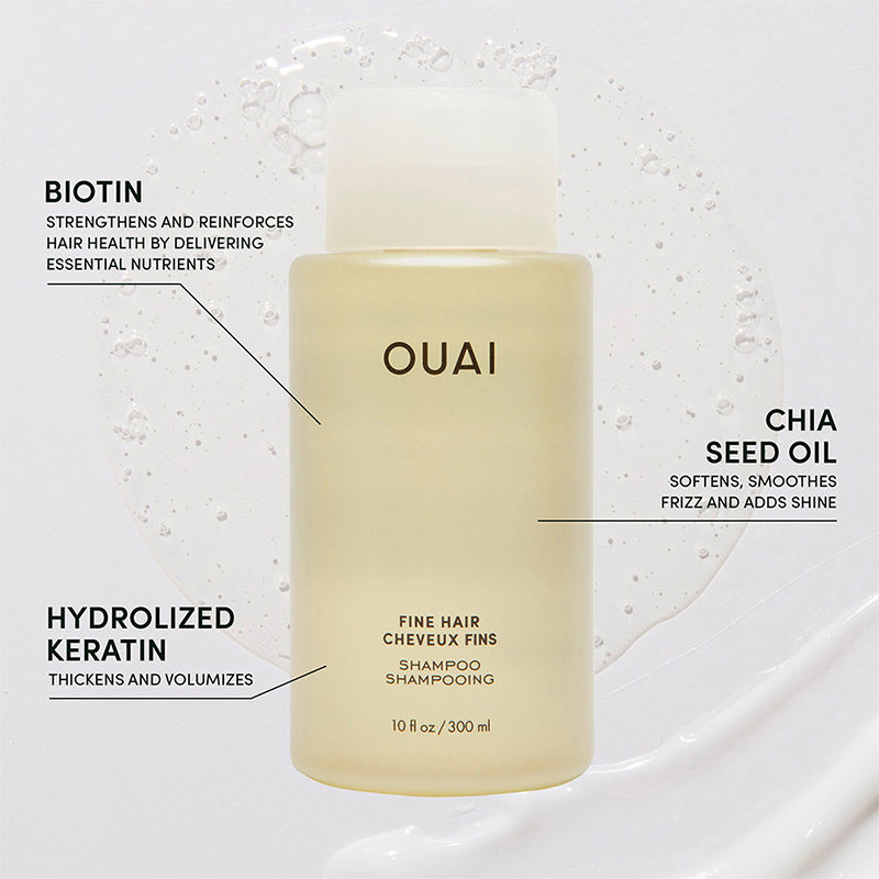 OUAI Fine Shampoo, 89ml