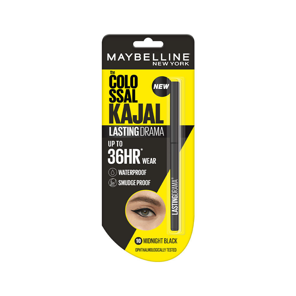 Maybelline New York Colossal Lasting Drama Kajal - Midnight Black, 0.13g Buy at Indicrest Image 7