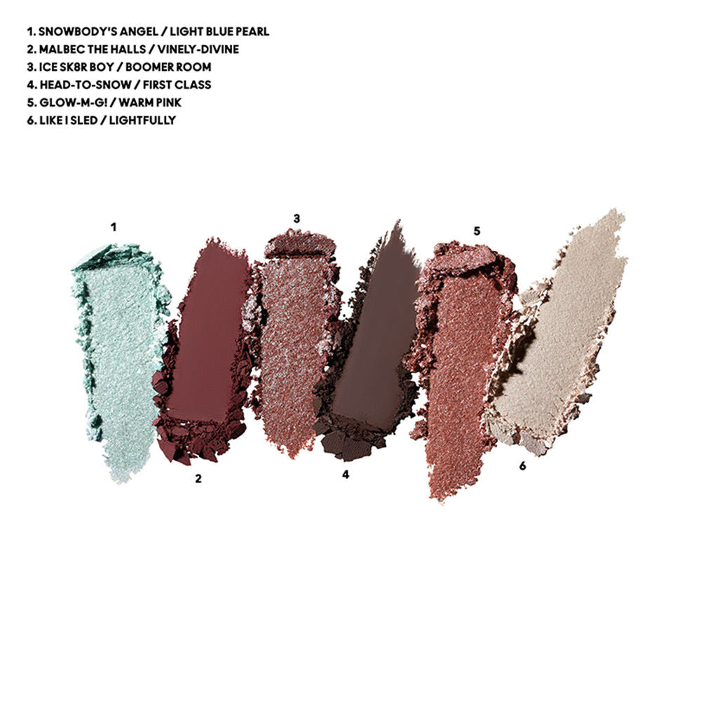 M.A.C Squall Goals Eye Shadow Palette X6: Sparkle Storm- Holiday Collection Sparkle Storm, 1g Buy at Indicrest Image 4