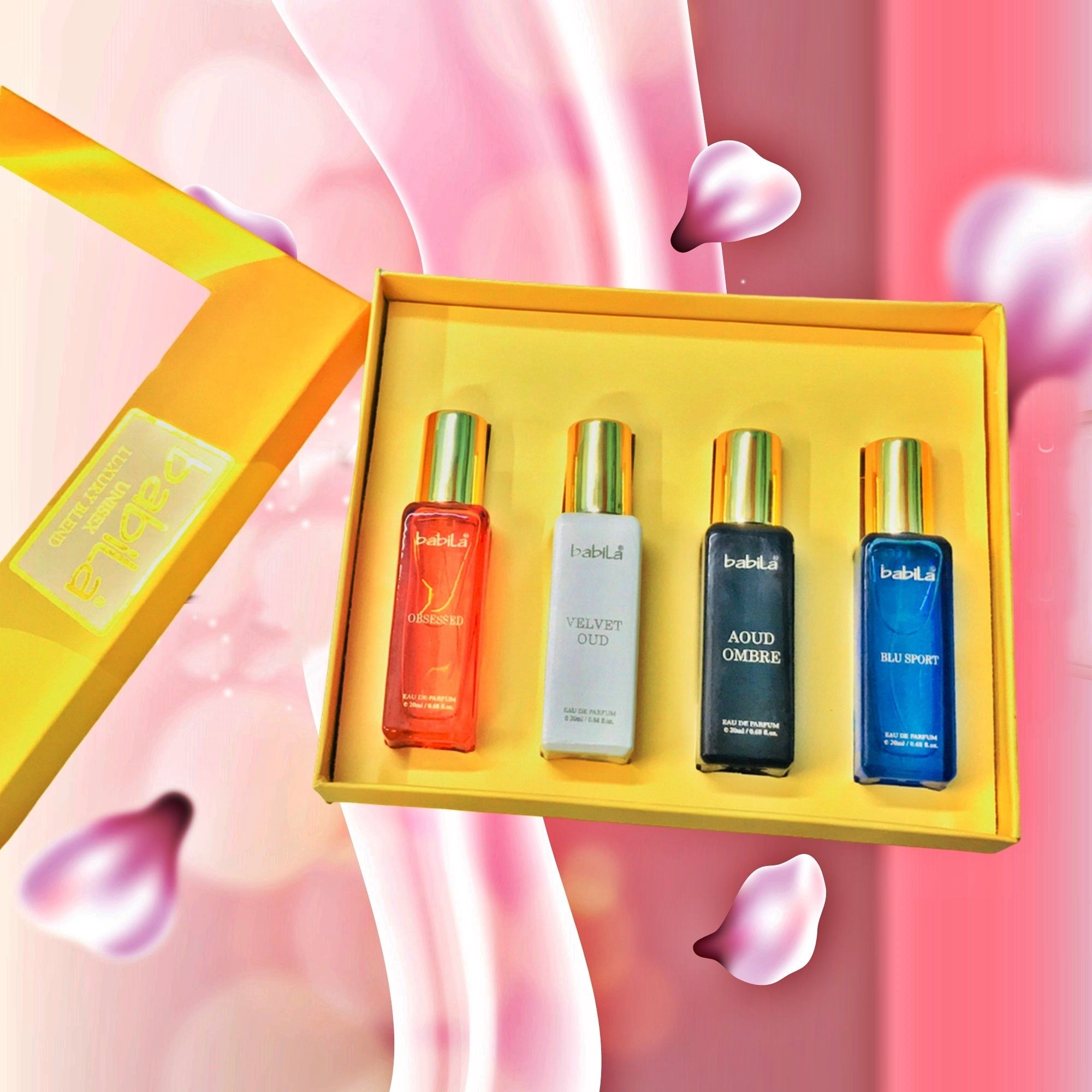 Babila Unisex Luxury Blend Perfume Set Of 4 Combo, 80ml Buy at Indicrest Image 4