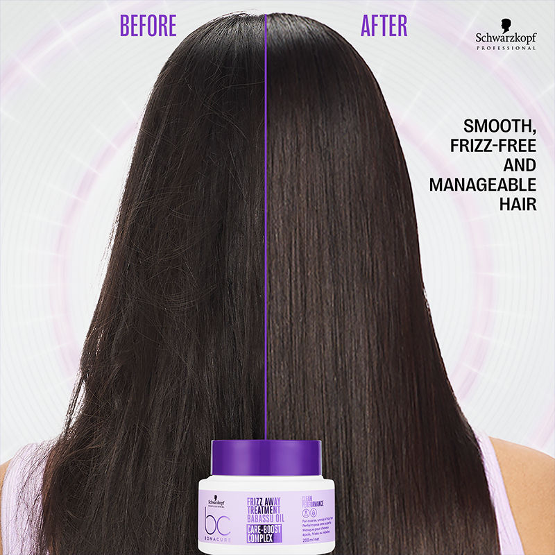 Schwarzkopf Professional Bonacure Frizz Away Treatment, 200ml Buy at Indicrest Image 9