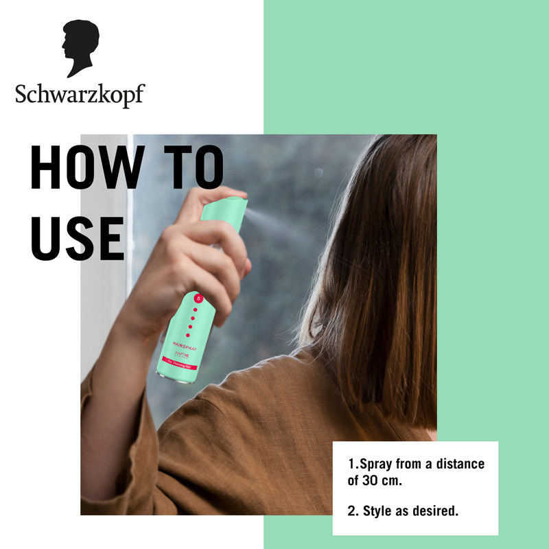 Schwarzkopf Taft Volume Hair Spray, 250ml Buy at Indicrest Image 7