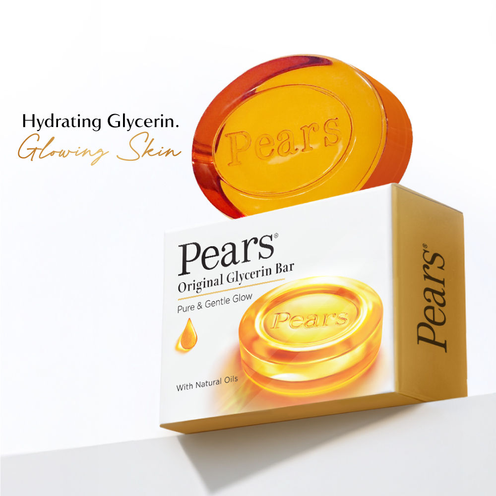 Pears Pure & Gentle Soap Bar Paraben-Free Body Soaps for Soft Skin (Pack of 8), 1000g Buy at Indicrest Image 2