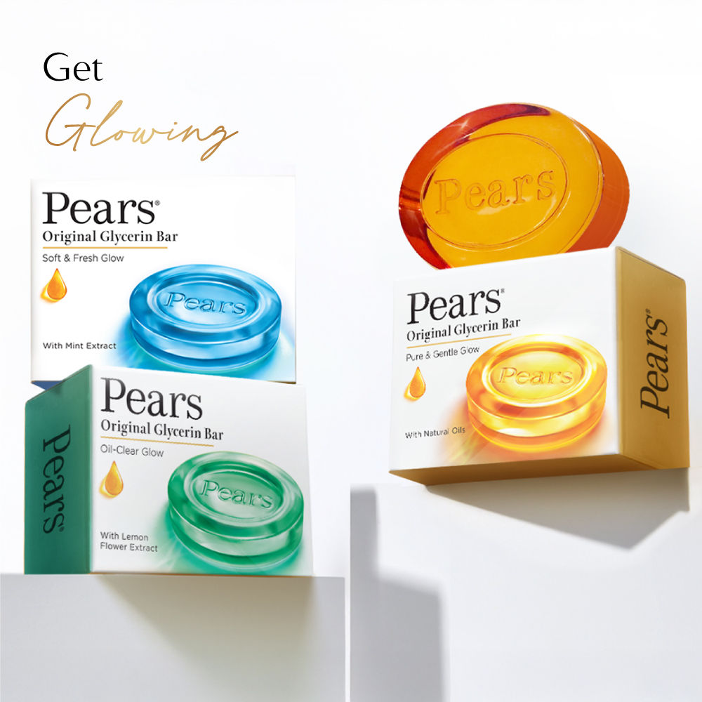 Pears Pure & Gentle Soap Bar Paraben-Free Body Soaps for Soft Skin (Pack of 3), 375g Buy at Indicrest Image 8