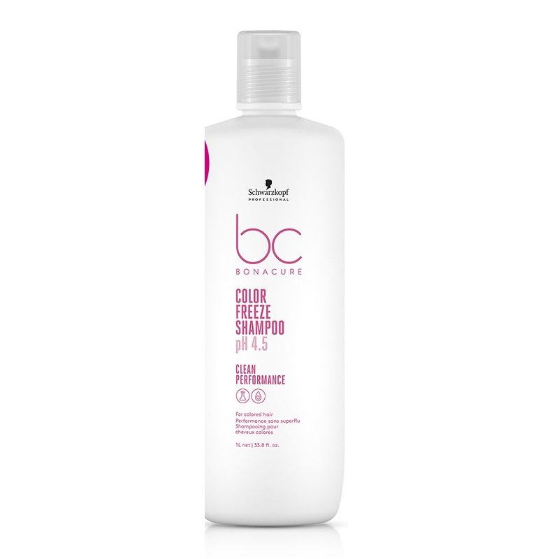 Schwarzkopf Professional Bonacure pH 4.5 Color Freeze Shampoo, 1000ml Buy at Indicrest Image 11