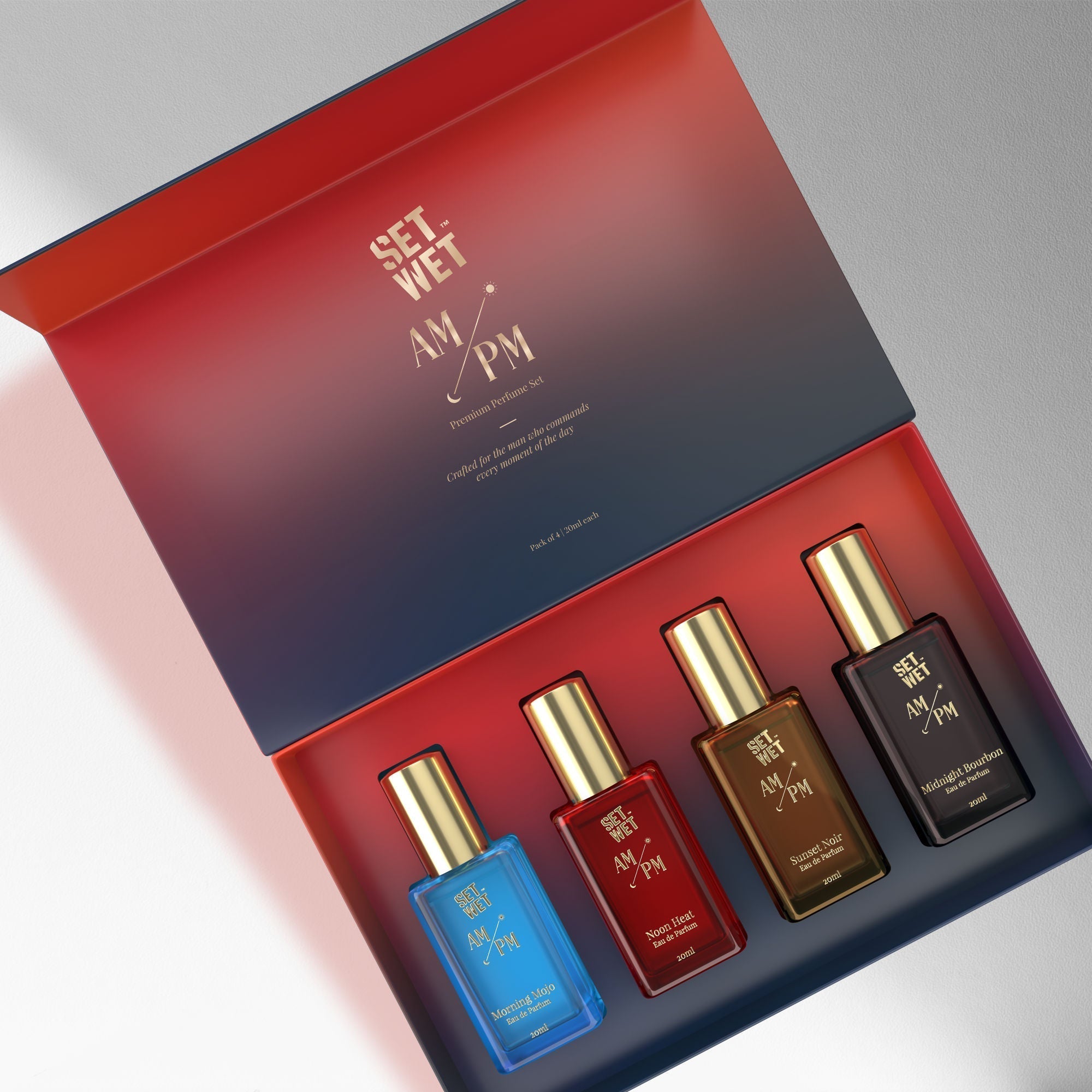 Set Wet AM/PM Premium Scent Gift Set, 80ml Buy at Indicrest Image 7