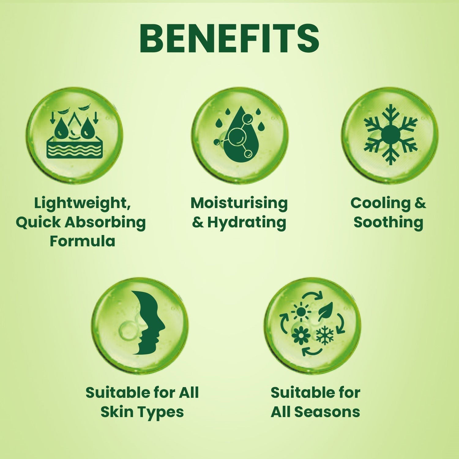 Nature's Essence Moisturising Aloe Beauty Gel, 100g Buy at Indicrest Image 6