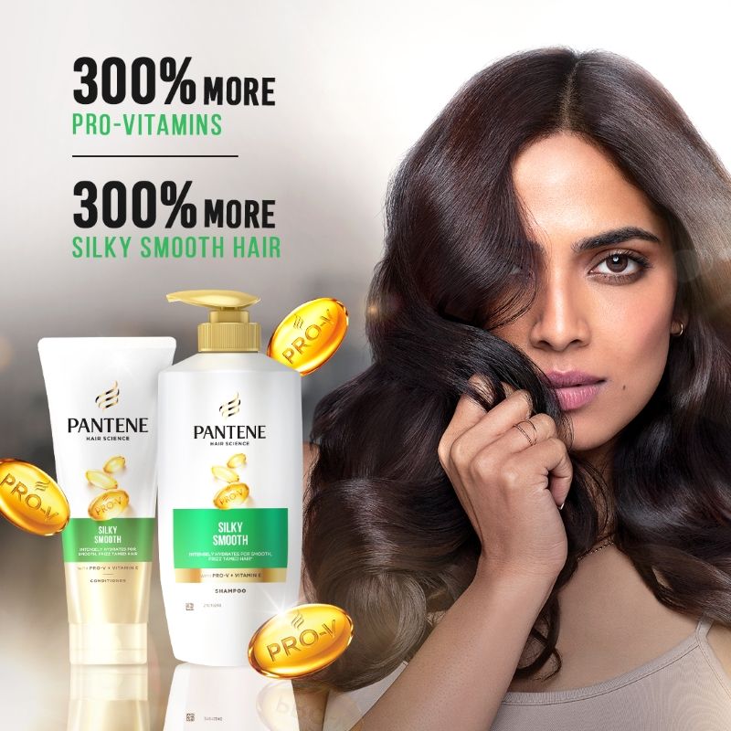 Pantene Advanced Hair Fall Solution Silky Smooth Care Conditioner, 100ml Buy at Indicrest Image 6