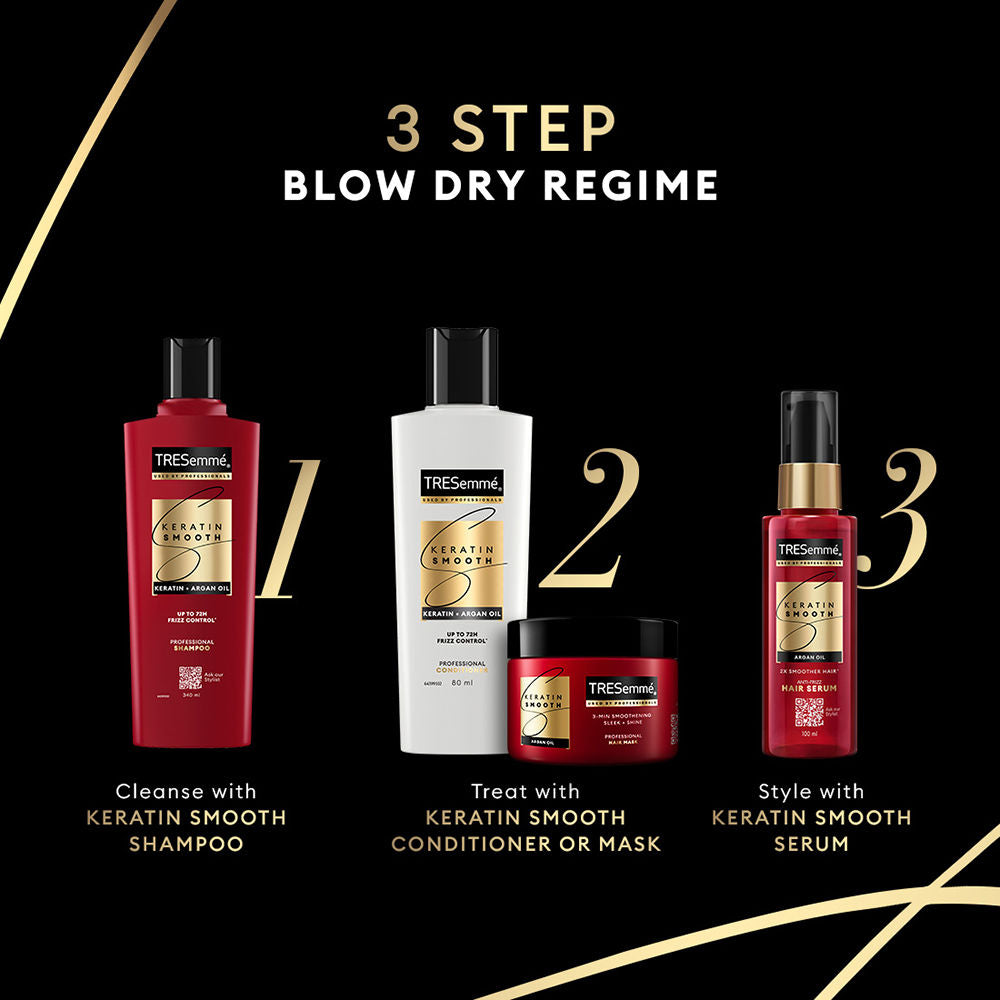 TRESemme Keratin Smooth Deep Conditioning Hair Mask for Stronger Smoother Hair with Argan Oil, 300ml Buy at Indicrest Image 8