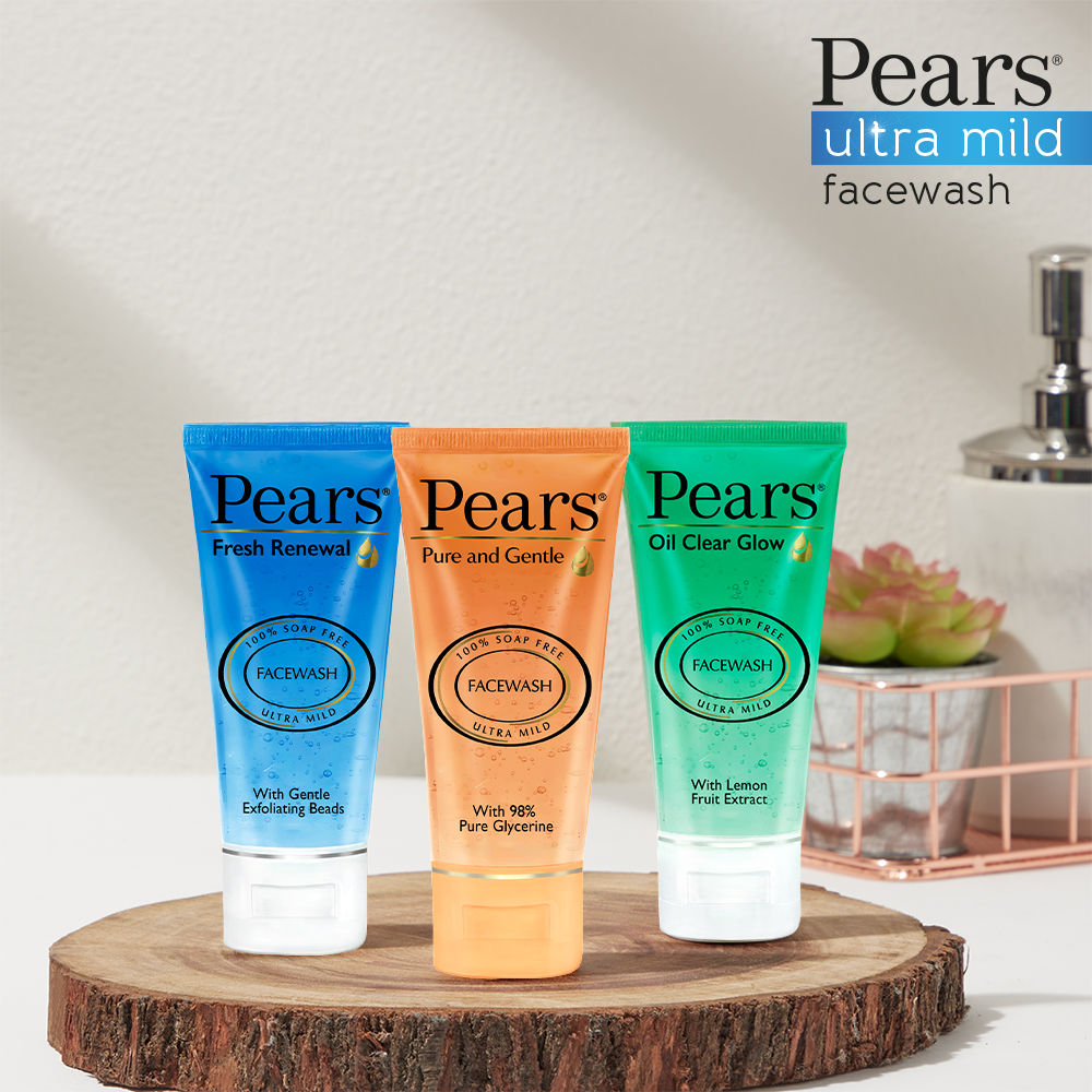 Pears Fresh Renewal Facewash PH Balanced with Gentle Exfoliating Beads, 60g Buy at Indicrest Image 7