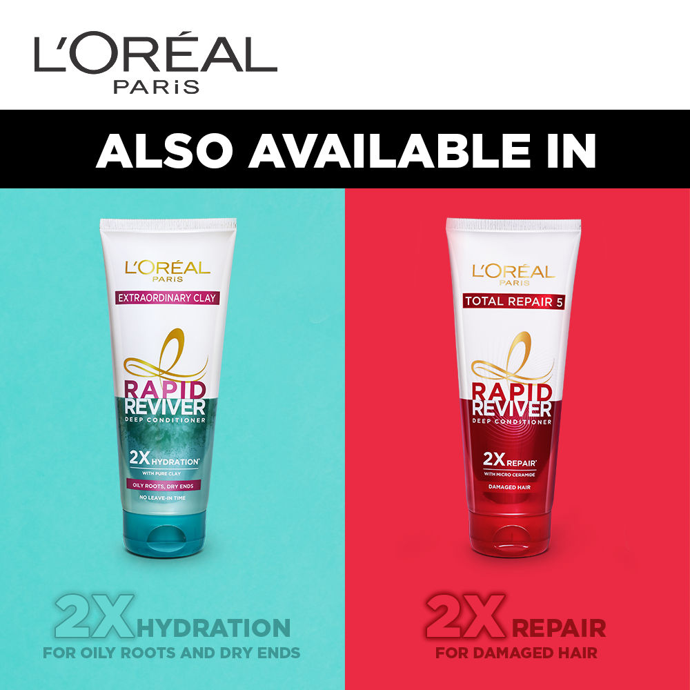 L'Oreal Paris 6 Oil Nourish Rapid Reviver Deep Conditioner For Dry Hair, 180ml Buy at Indicrest Image 5