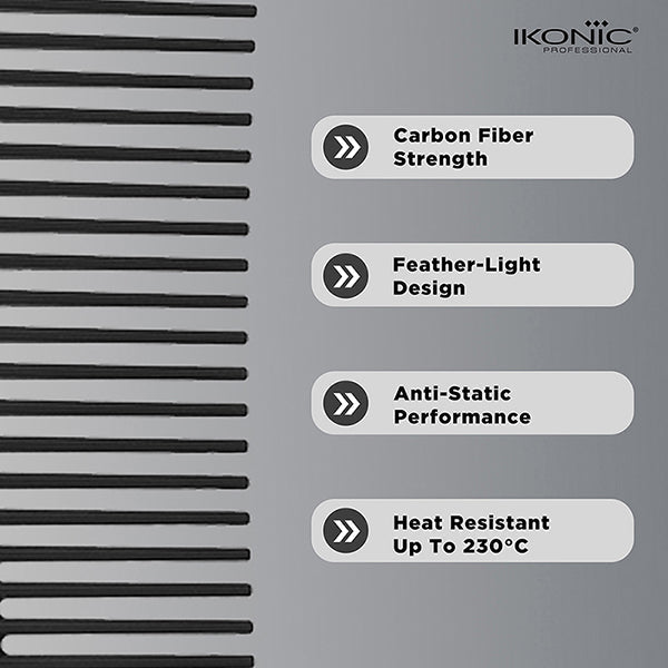 Ikonic Professional Pro Comb Set- (Set of 8 Pieces) Buy at Indicrest Image 3