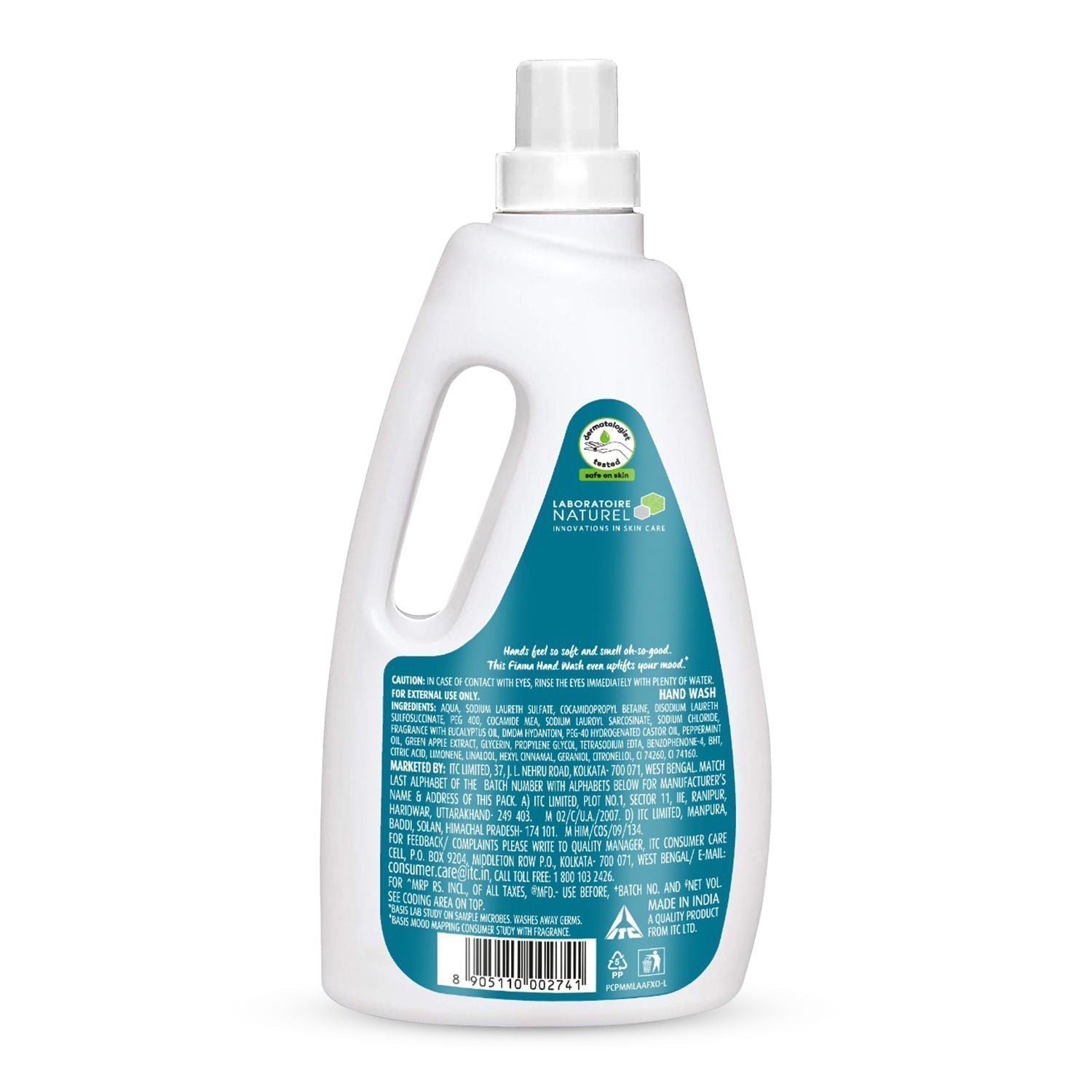 Fiama Fresh Hand Wash, Peppermint Oil & Green Apple Extract Handwash For Soft And Supple Hands, 1000ml Buy at Indicrest Image 5
