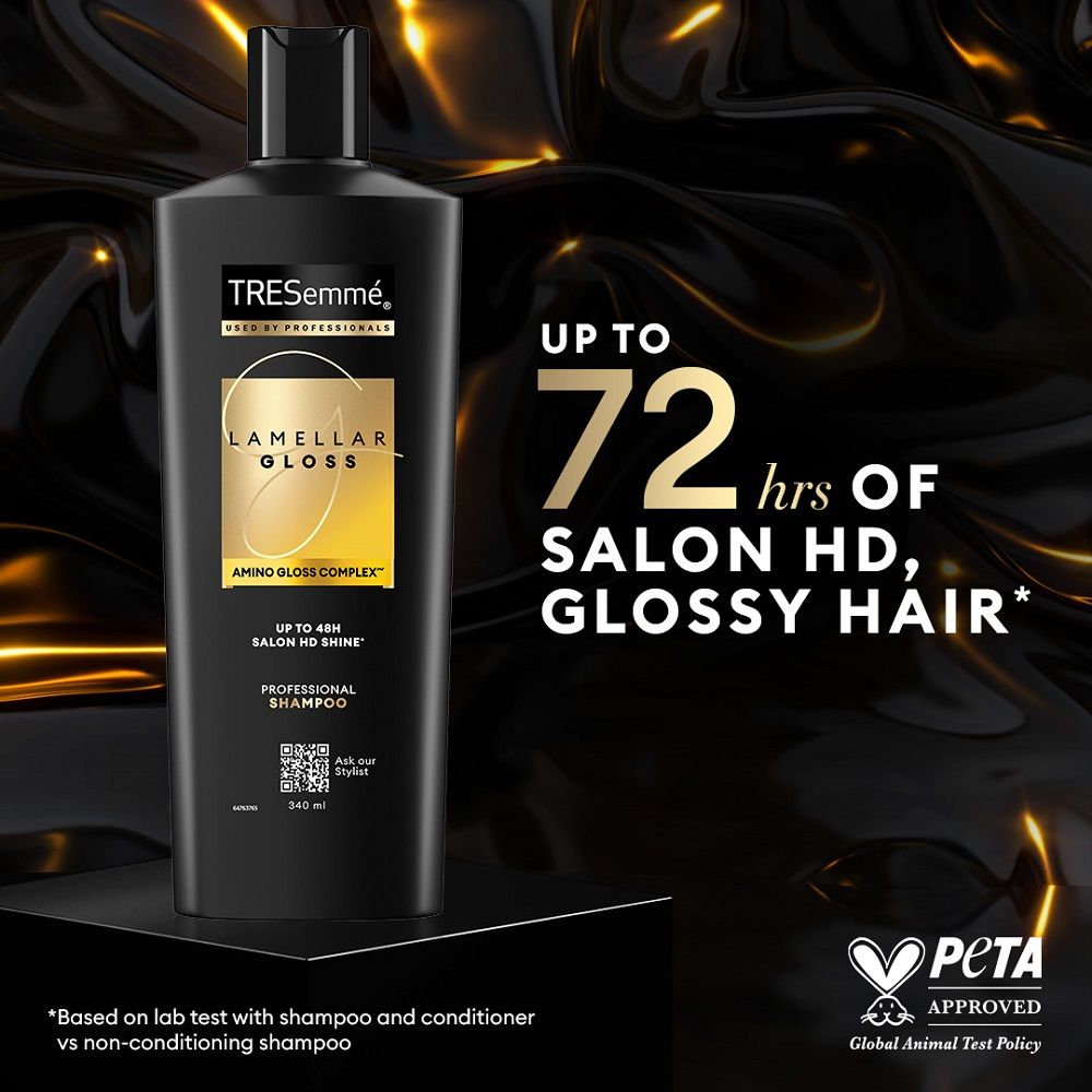 TRESemme Lamellar Gloss Shampoo, 340ml Buy at Indicrest Image 5