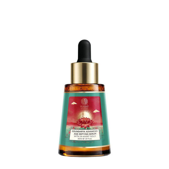 Forest Essentials Soundarya Advanced Age Defying Serum With 24K Gold, 30ml, Buy from Indicrest