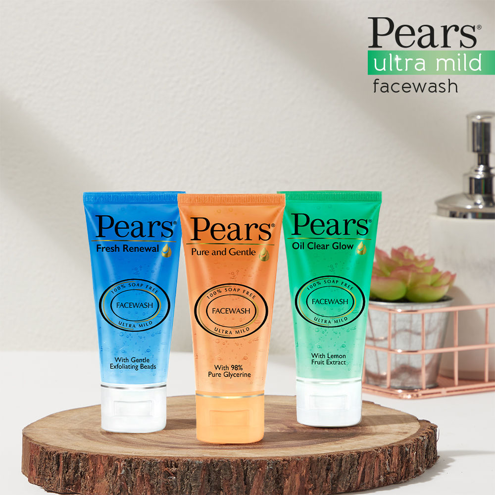 Pears Oil Clear Facewash Ultra Mild pH Balanced with Lemon Flower Extract, 60g Buy at Indicrest Image 7