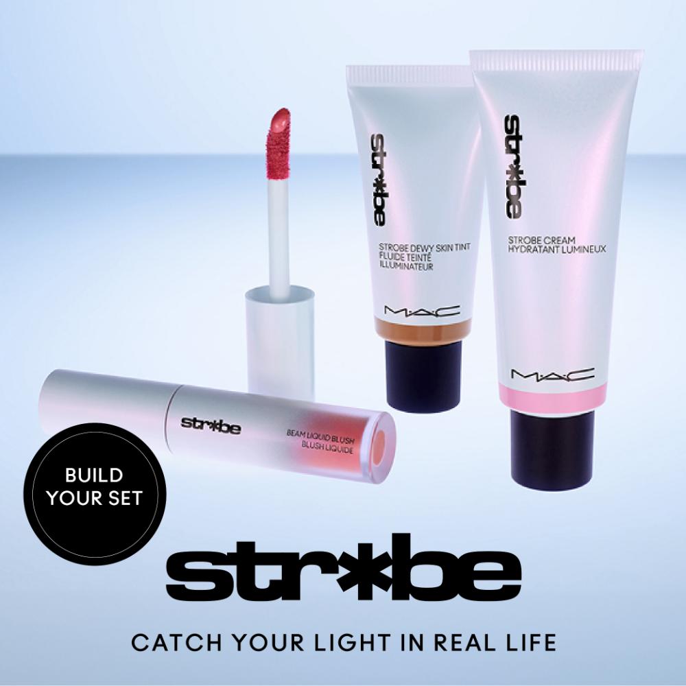 M.A.C Strobe Cream - Pinklite | Illumiting Moisturizer & Liquid Highlighter, 50ml Buy at Indicrest Image 8