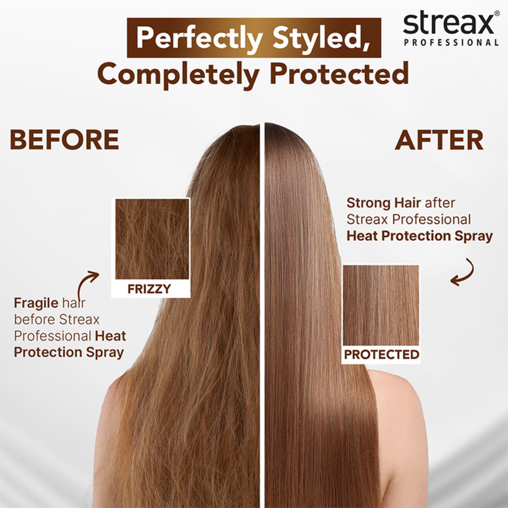 Streax Professional Hold & Play Heat Protection Spray, 200ml Buy at Indicrest Image 7