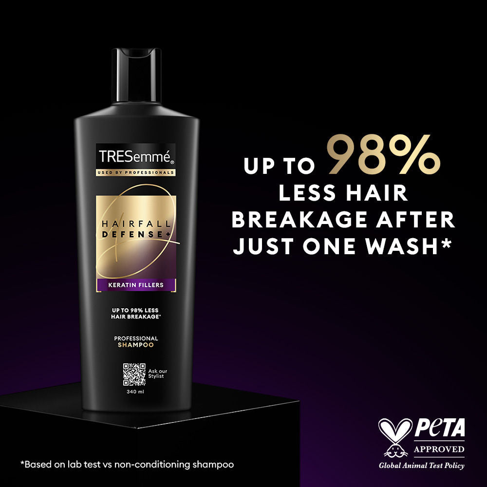 TRESemme Hair Fall Defence Shampoo for Strong Hair with Keratin Protein Nourishes Dry Hair & Frizz, 1000ml Buy at Indicrest Image 5