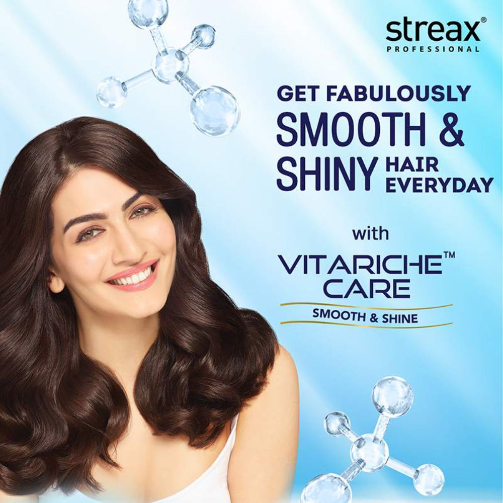 Streax Professional Vitariche Care Smooth & Shine For Normal to Dry Hair, 1500ml Buy at Indicrest Image 2