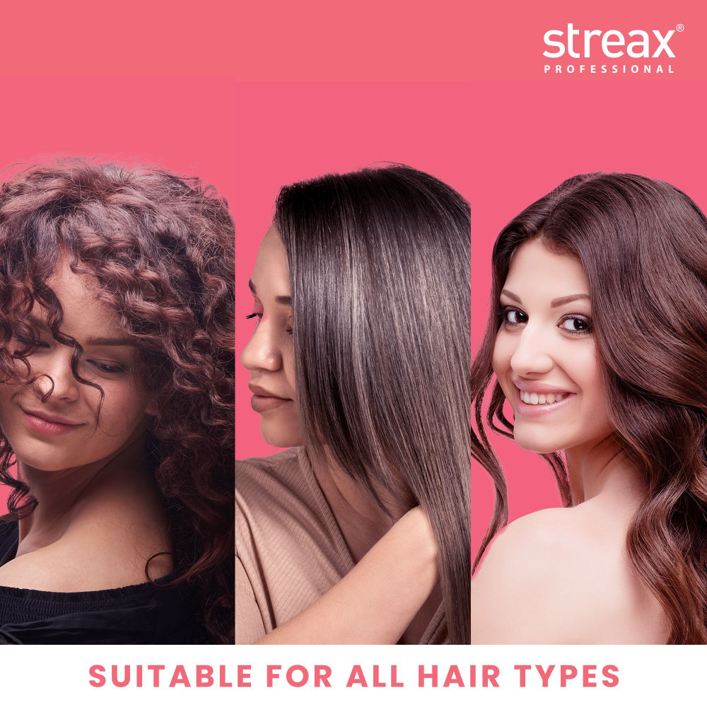 Streax Professional Argan Secrets Hair Serum For Colour -Treated Hair Enriched With Argan Oil, 100ml Buy at Indicrest Image 7