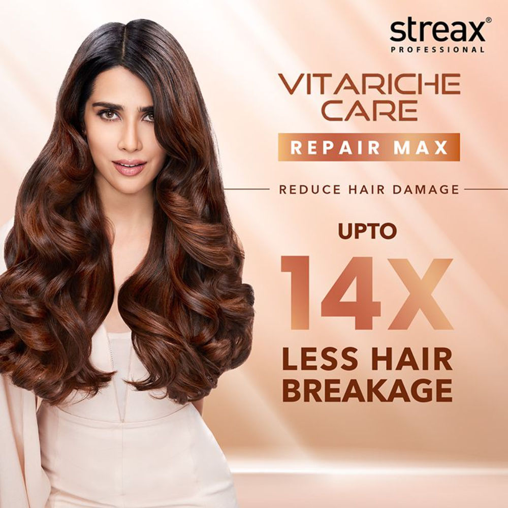 Streax Professional Vitariche Care Repair Max Shampoo For Dry, Damaged Hair, 1500ml Buy at Indicrest Image 2